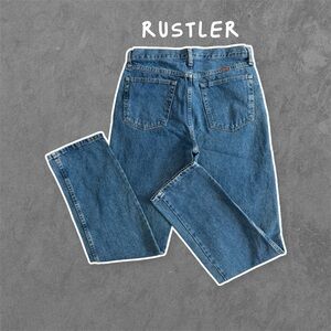 Rustler Men's Classic Denim Jeans